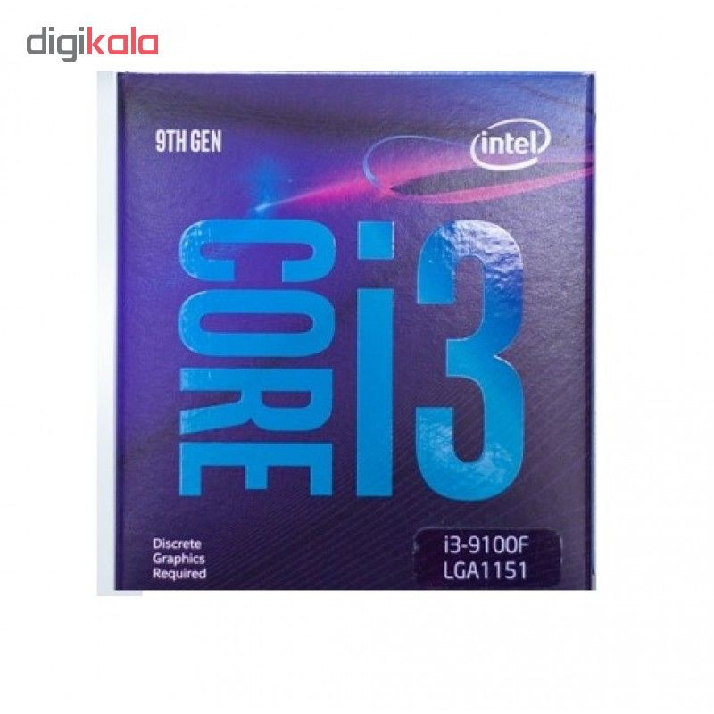 خرید پردازنده مرکزی اینتل سری Coffee Lake Core i3-9100F