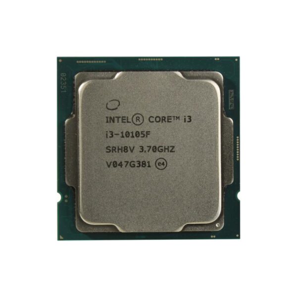 پردازنده مرکزی اینتل سری Comet Lake مدل Core i3-10105F Tray