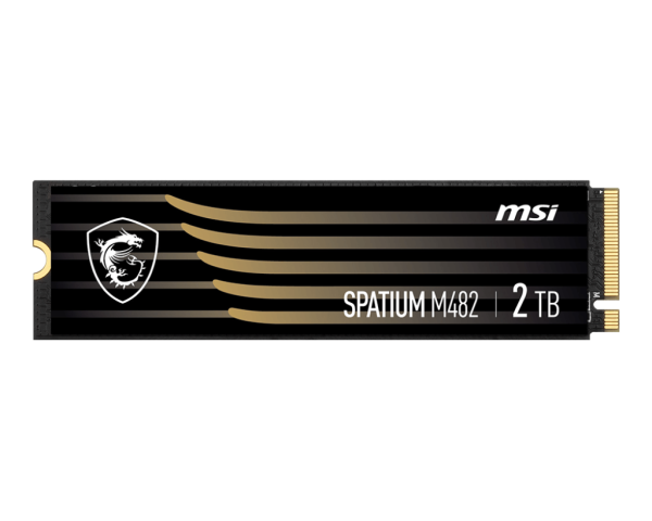 اس اس دی اینترنال ام اس آی مدل MSI SPATIUM M482 PCIe 4.0 NVMe M.2 ظرفیت 2 ترابایت