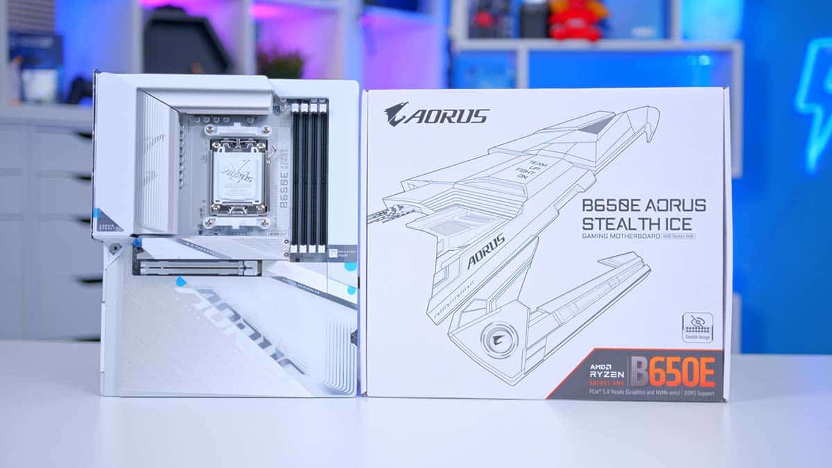 FI Gigabyte AORUS BE STEALTH ICE FI Gigabyte AORUS BE STEALTH ICE